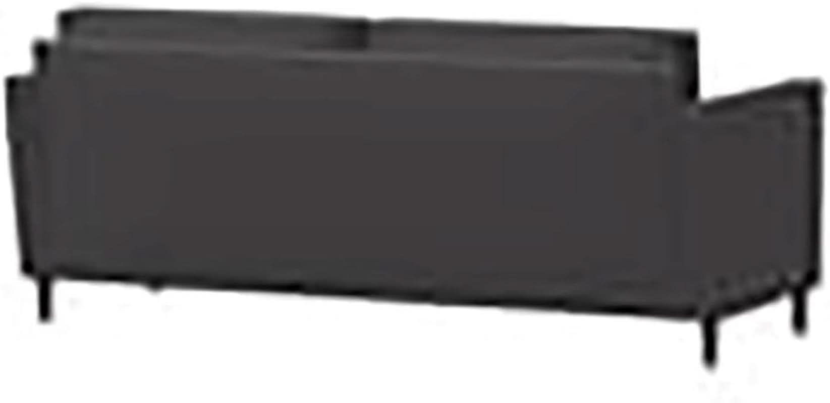 Heather Grey Fabric Sofa With Modern Design And Durable