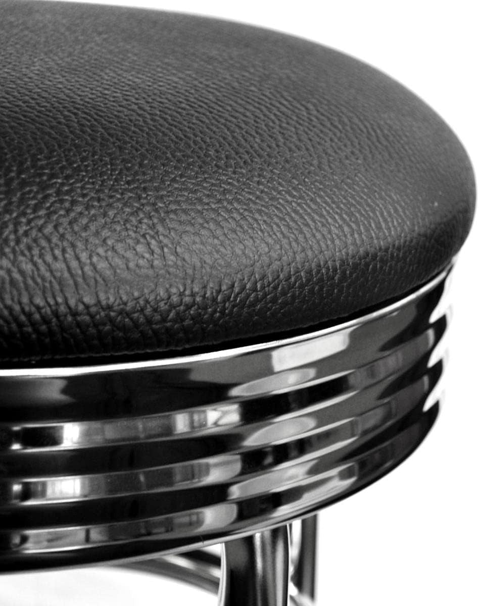 Heavy Duty 30 Inch Backless Swivel Bar Stools
