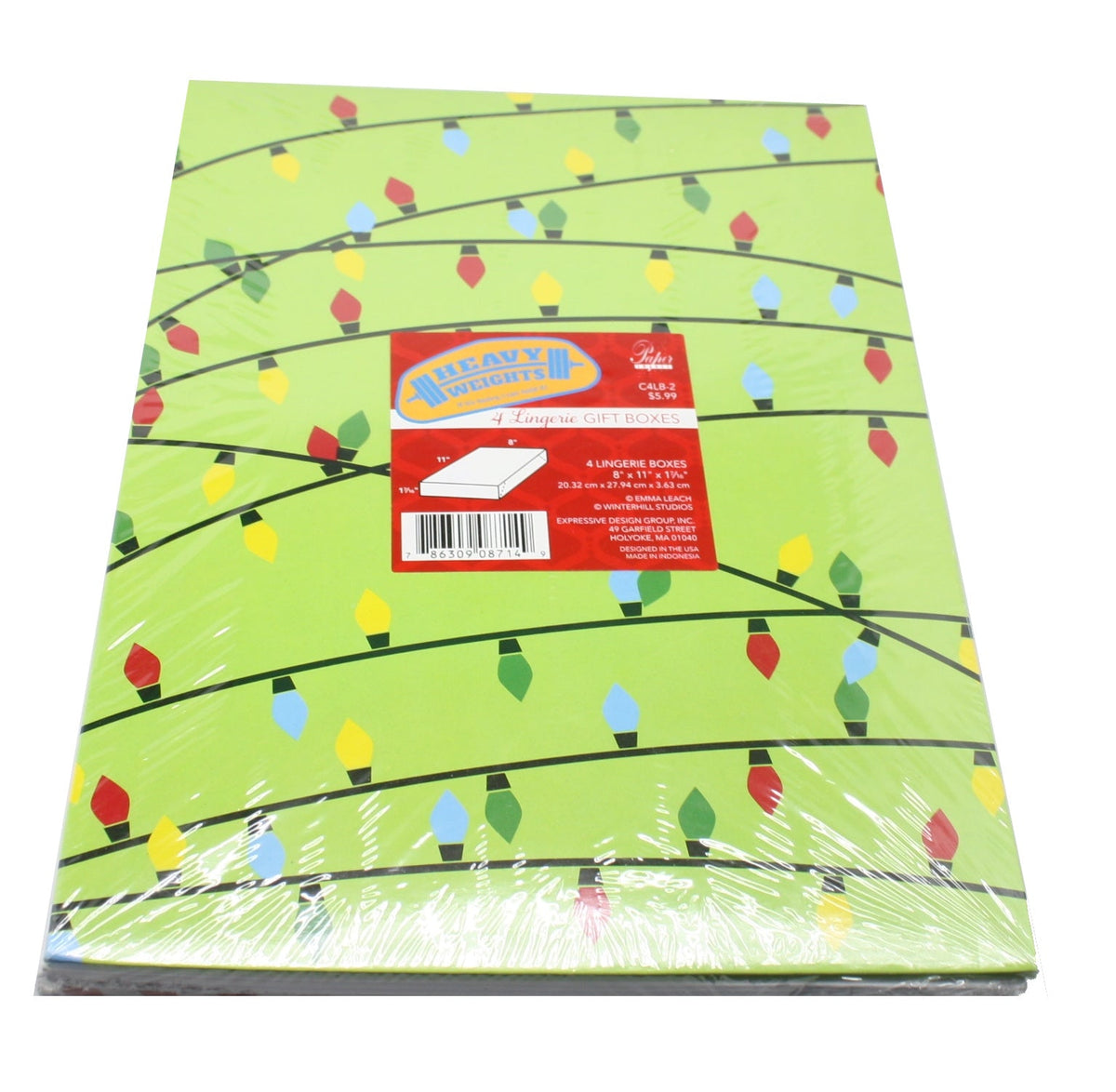 Heavyweight Lingerie Gift Box - Penguin 4 Pack