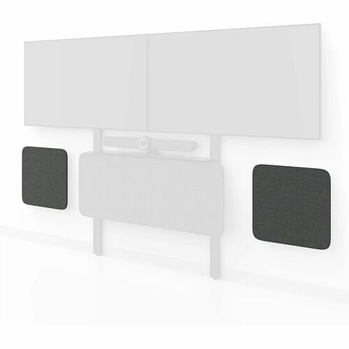 Heckler ADA Panel Pair 24x24 Black Grey – Durable Accessibility Solution