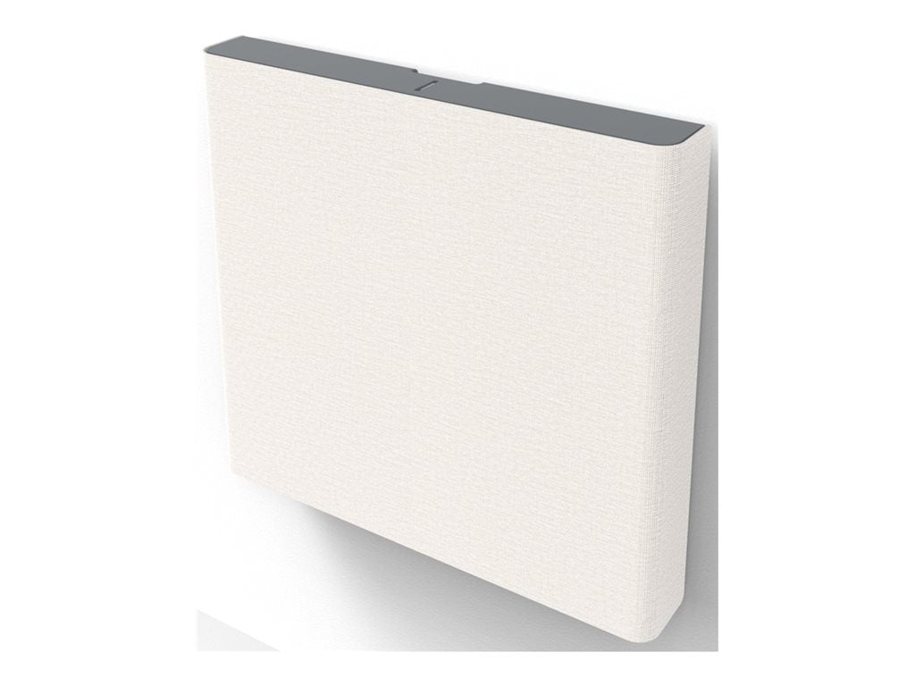 Heckler AV Credenza Mni - Storage box - for video conferencing system - lockable - maharam polyester fabric, aluminum - off white H892-BG-OW