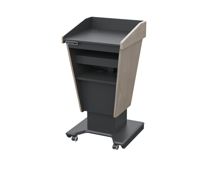 Height Adjustable Diplomat Podium PDDL25