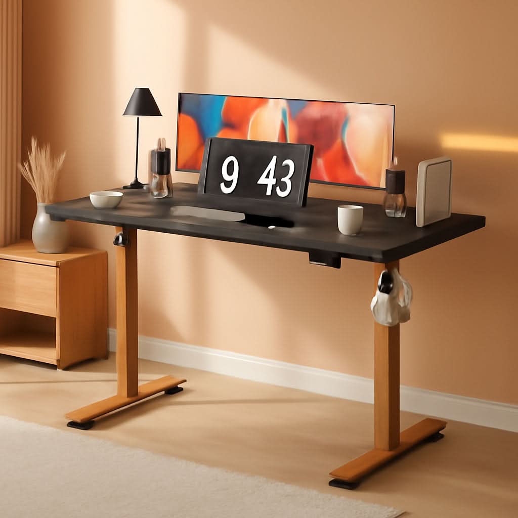 Height Adjustable Standing Desk With Memory Presets