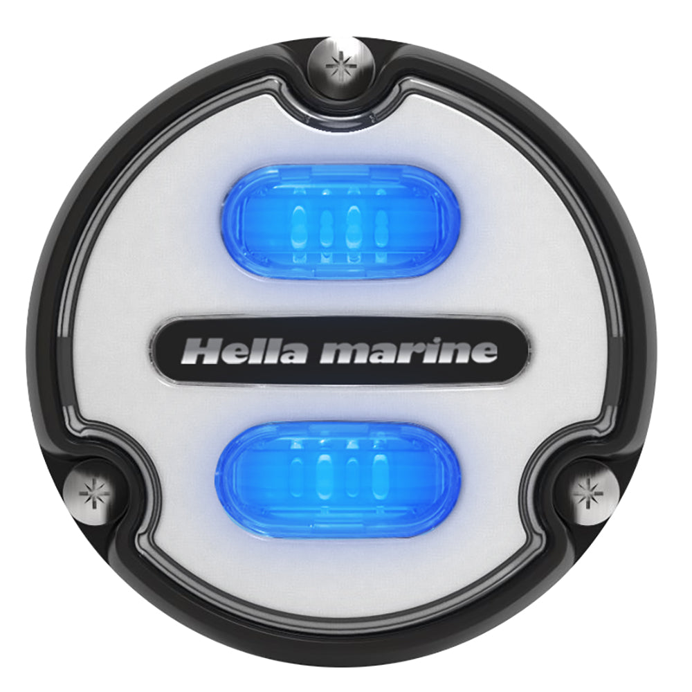 Hella Marine Apelo A1 Blue White Underwater Light - 1800 Lumens - Black Housing - White