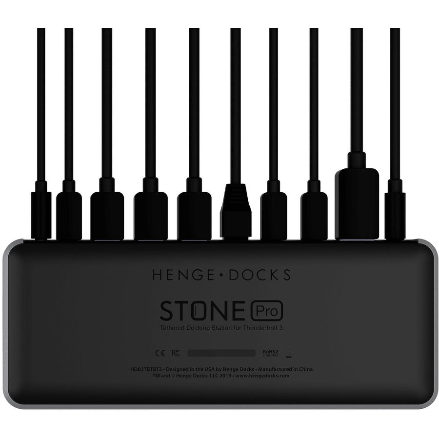 Henge Docks Stone Pro Tethered Docking Station for Thunderbolt 3 HD02TBTBT3
