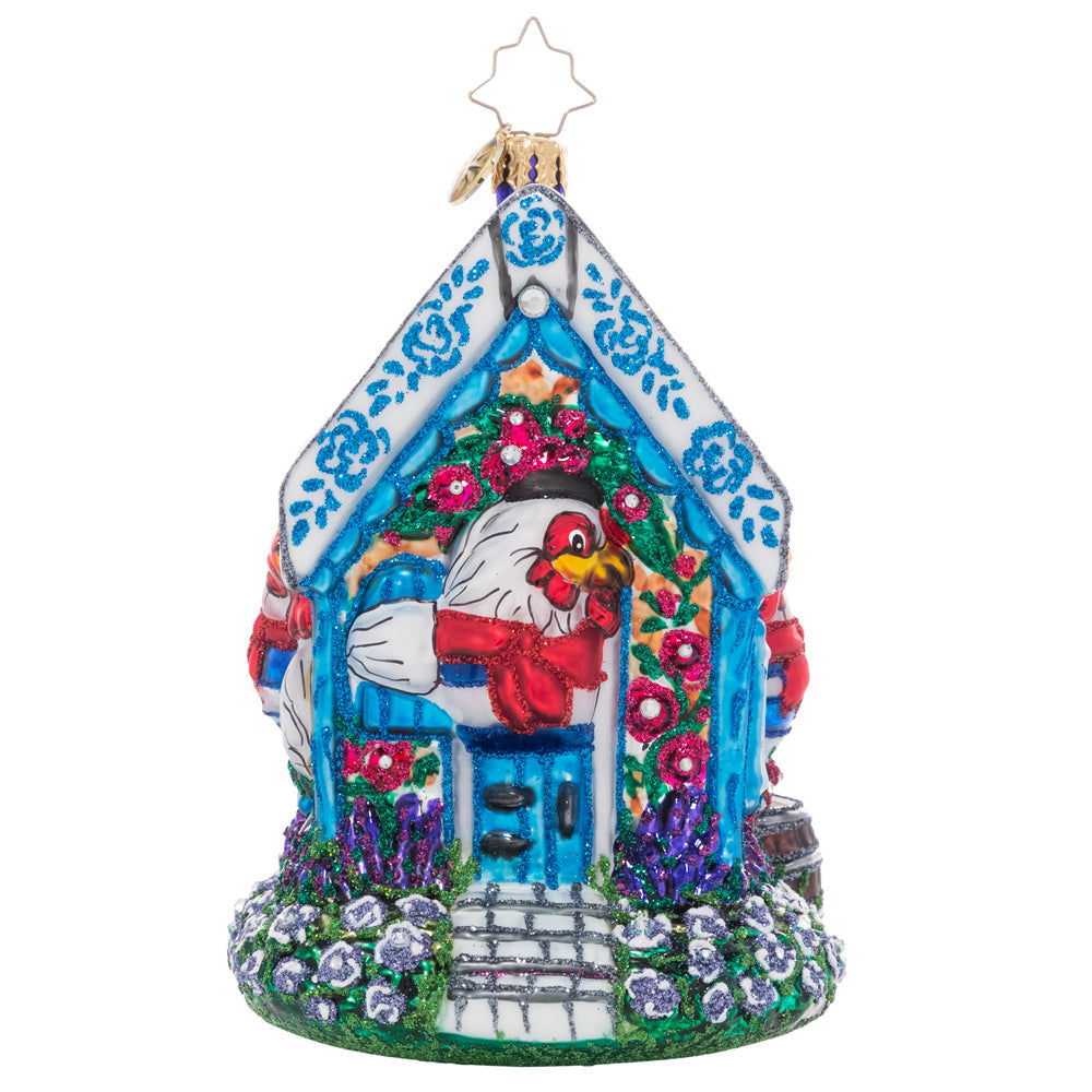 Henhouse Holdings Glass Ornament