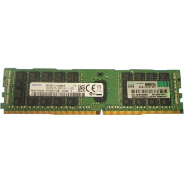 Hewlett Packard Enterprise Replacement Parts Business 16GB DDR4 SDRAM Memory Module P02972-001