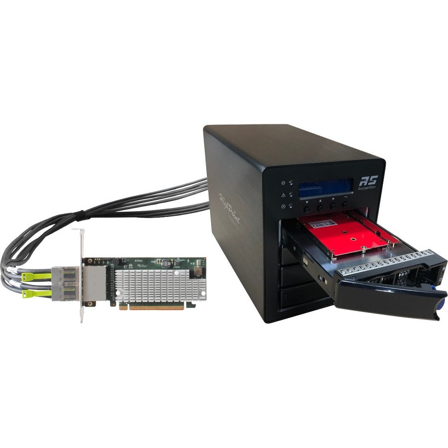 HighPoint 4-Bay M.2 NVMe RAID Storage Solution SSD6540M