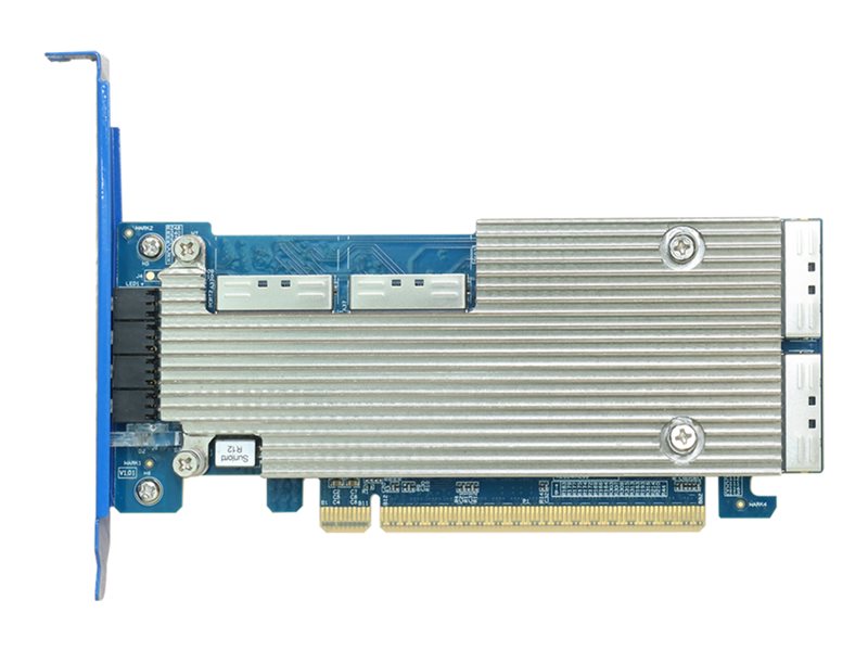 HighPoint Rocket 7628A - Storage controller - 8 Channel - U.2 NVMe / U.3 NVMe - RAID RAID 0, 1, 10 - PCIe 5.0 x16 R7628A