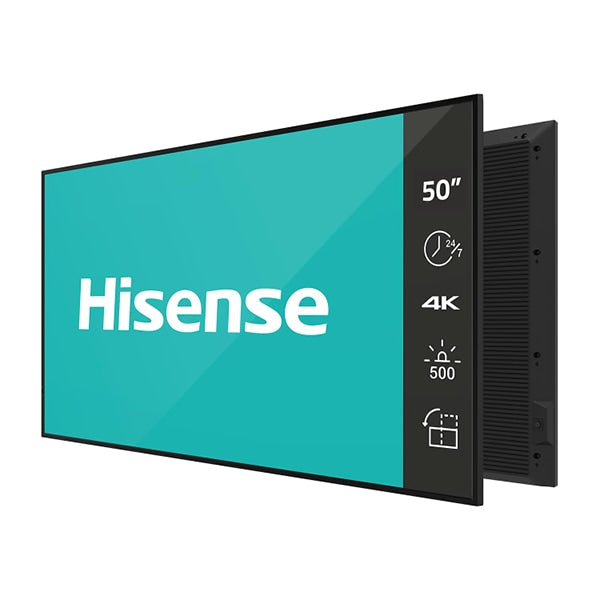 Hisense 50" UHD 4K Commercial Monitor 50DM66D for Business