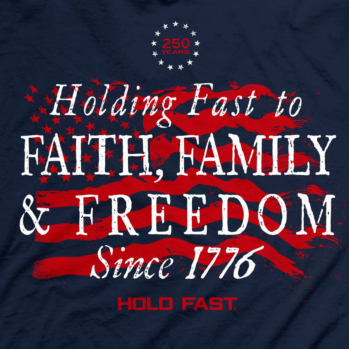 Hold Fast America 250 Navy T-Shirt -