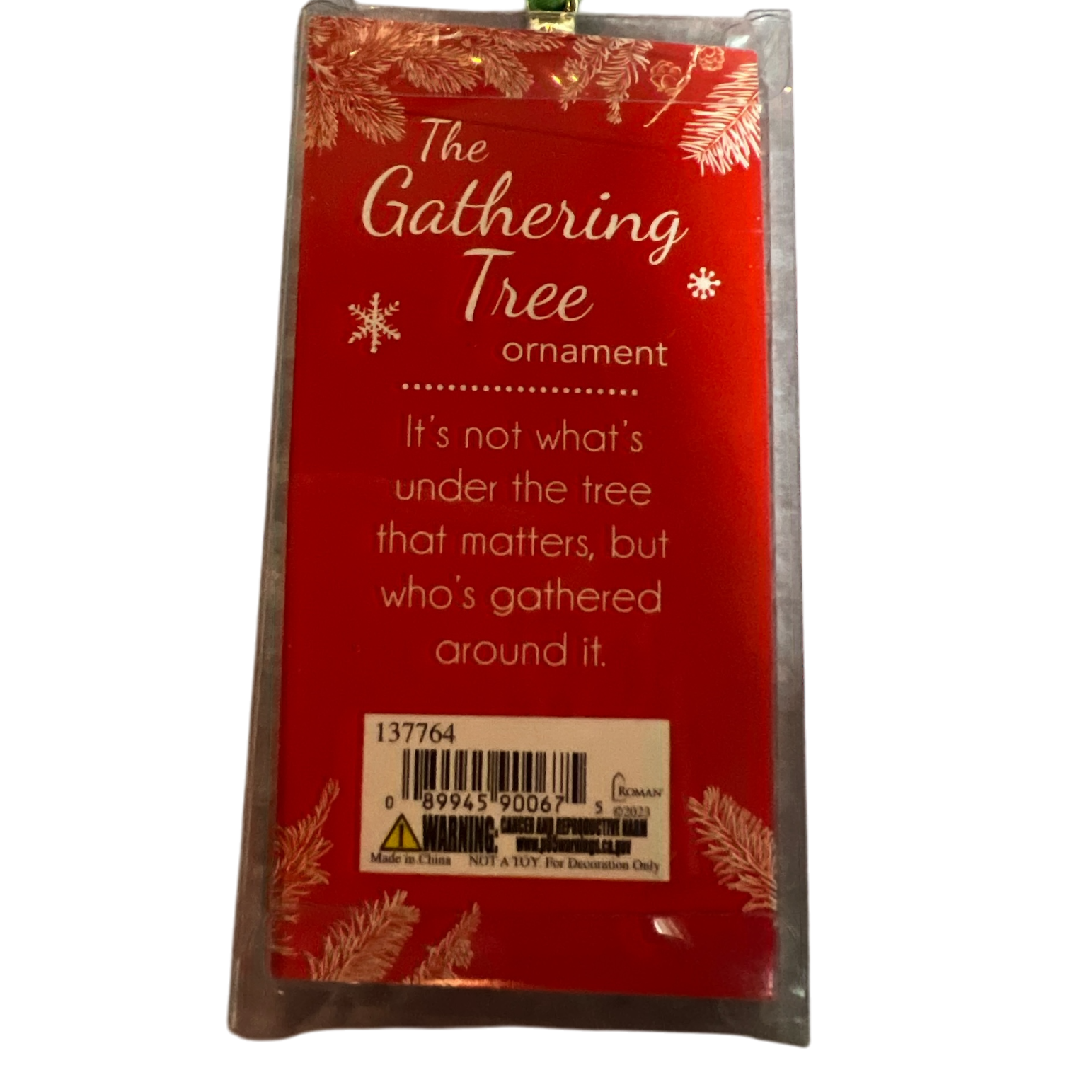 Holiday Gathering Tree Ornament