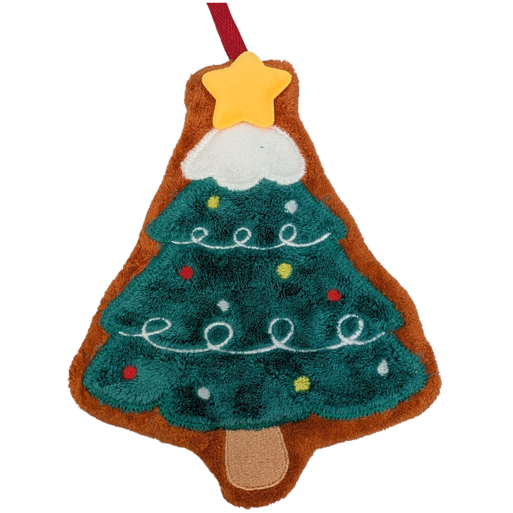 Holiday Icon Hand Towel - Christmas Tree