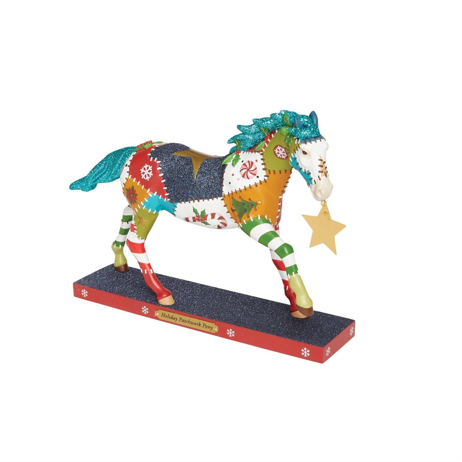 Holiday Patchwork Pony