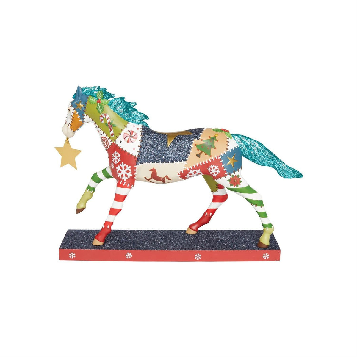 Holiday Patchwork Pony
