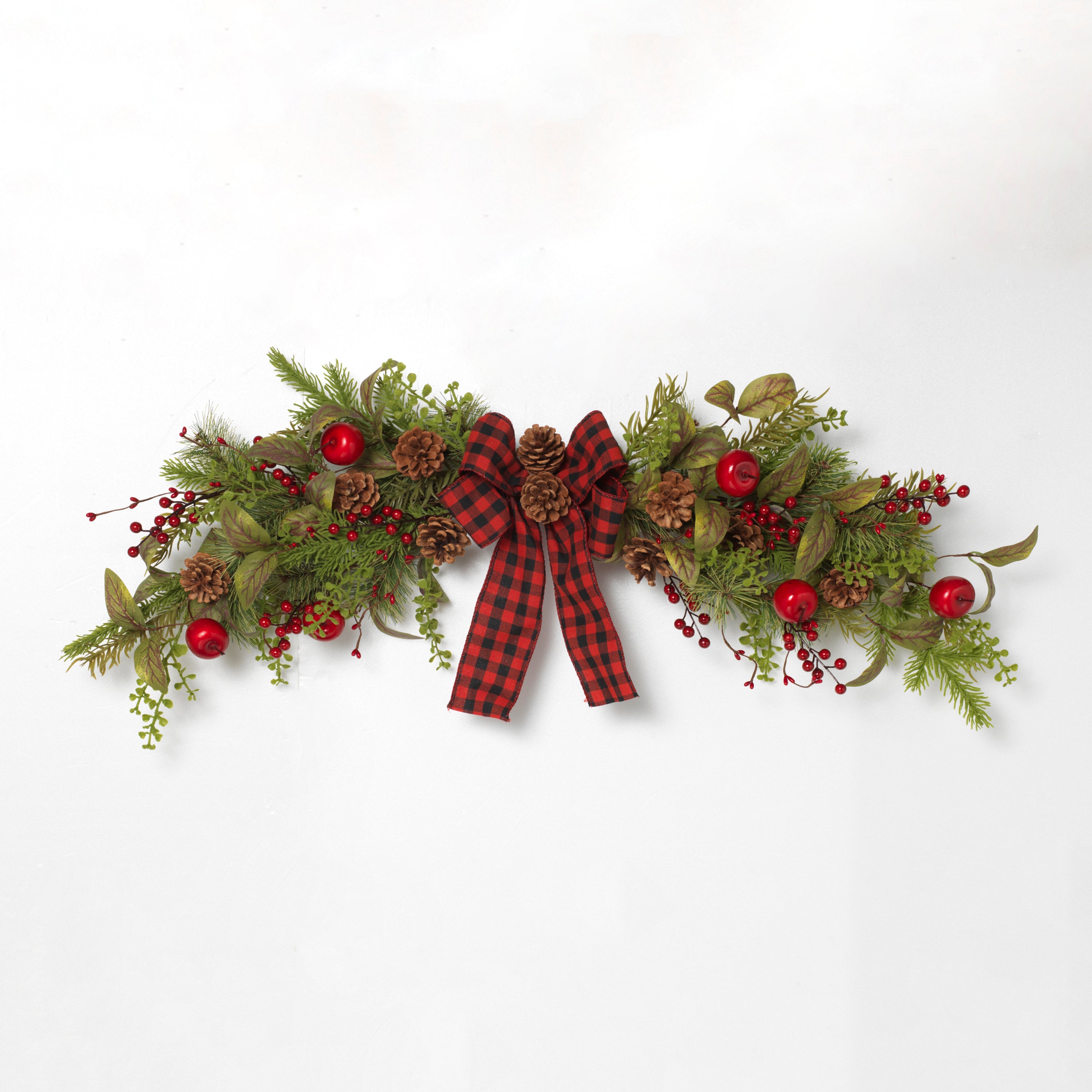Holiday Pine & Berry Swag - 36" Long