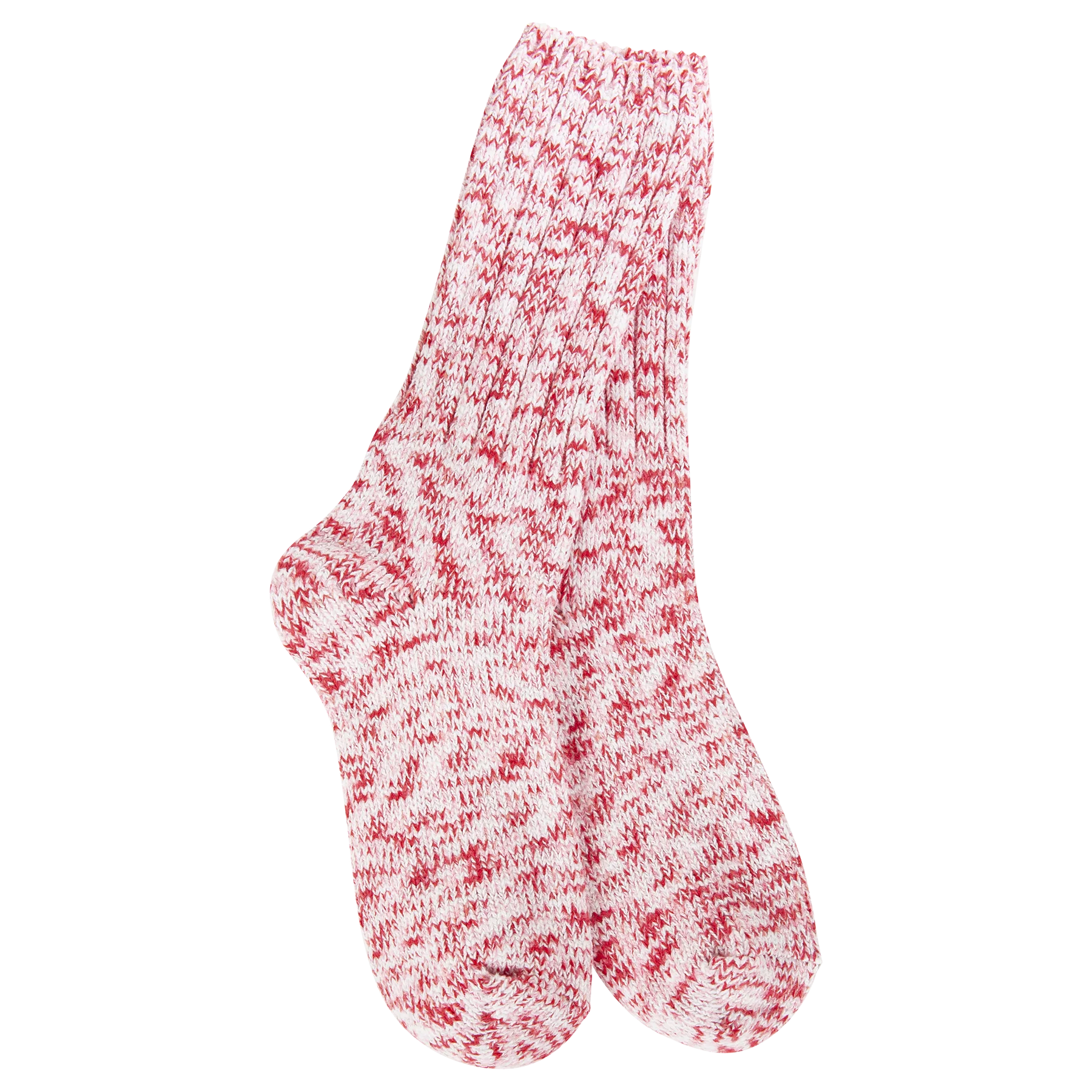 Holiday Ragg Crew Socks - Peppermint