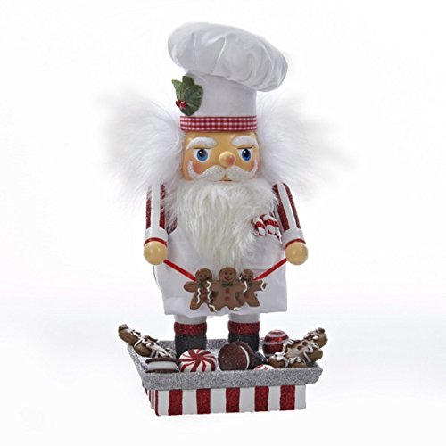 Hollywood Santa Gingerbread Chef Nutcracker
