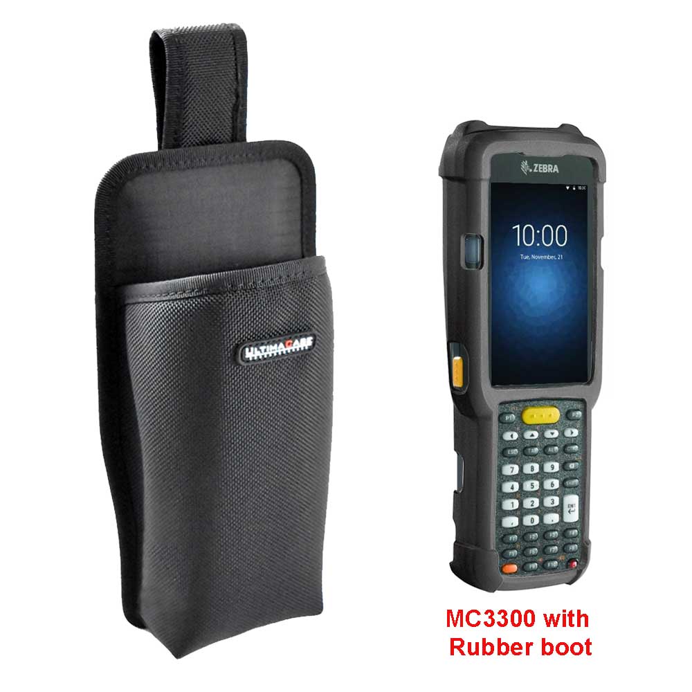 Holster for Zebra MC3300 with Rubber Boot