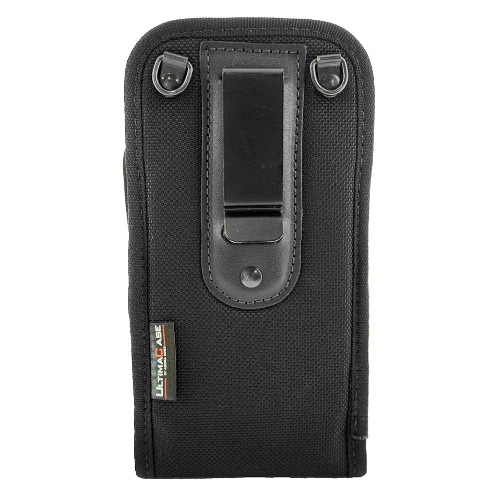 Holster with Metal Belt Clip for Zebra TC53/TC58 w/o Exoskeleton and Snap Loop for Headset