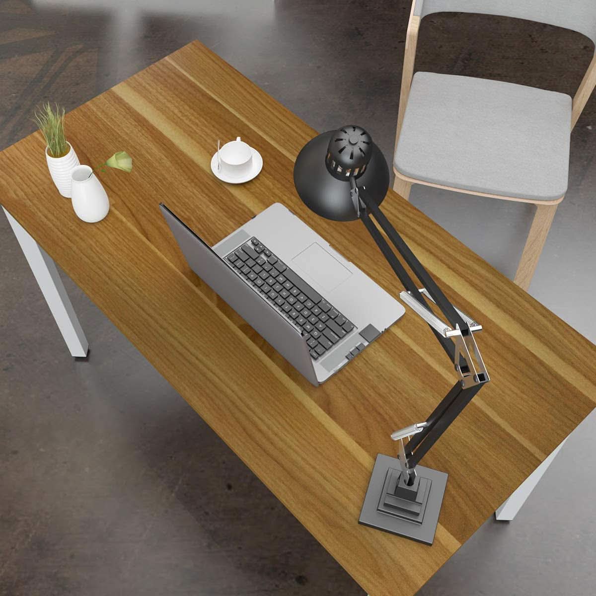 Home Office Desk 45 Degree Metal Legs With Adjustable Pads