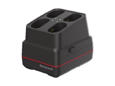 Honeywell CK6X-BC-4BAY-0 4-Slot Charger for CK67 Batteries, Efficient Multi-Charging