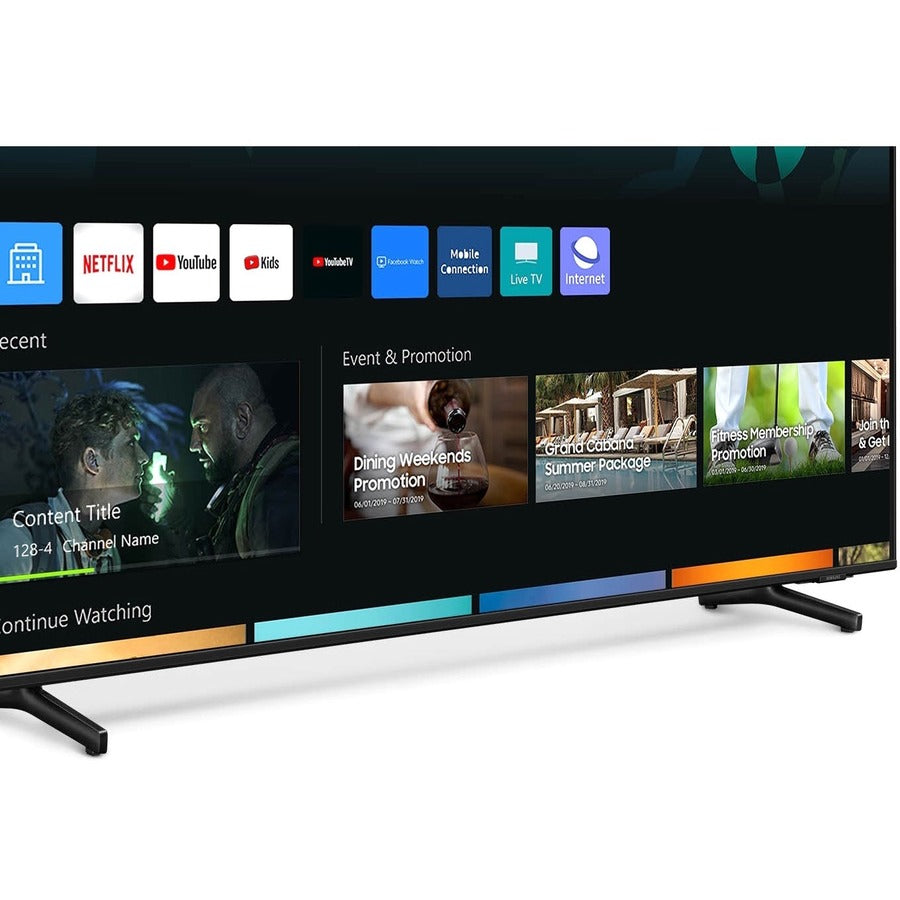 Hospitality TV - Samsung HBU800 Series 43" Crystal UHD 4K Tizen Enterprise | Samsung HG43BU800NFXZA