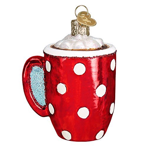 Hot Cocoa Glass Ornament