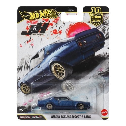 Hot Wheels Car Culture 2026 Japan Historics Die-Cast Cars for Collectors & Kids