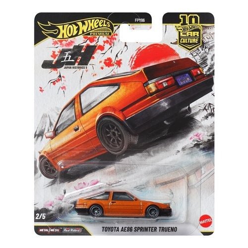 Hot Wheels Car Culture 2026 Japan Historics Die-Cast Cars for Collectors & Kids