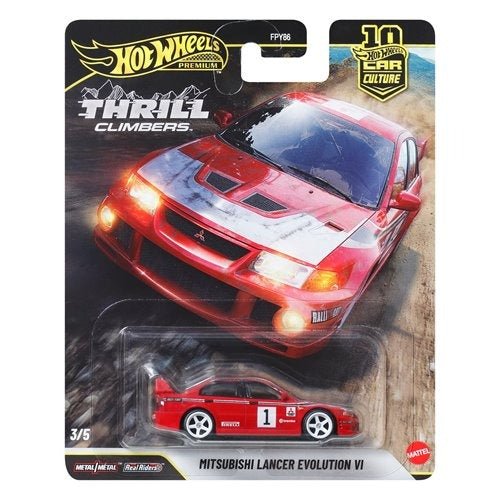 Hot Wheels Car Culture 2026 Thrill Climbers – Real Riders, Collectible Cars for Kids & Fans