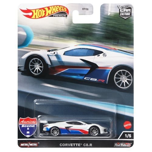 Hot Wheels Car Culture American Roads 1:64 Scale Collectible Cars for Kids