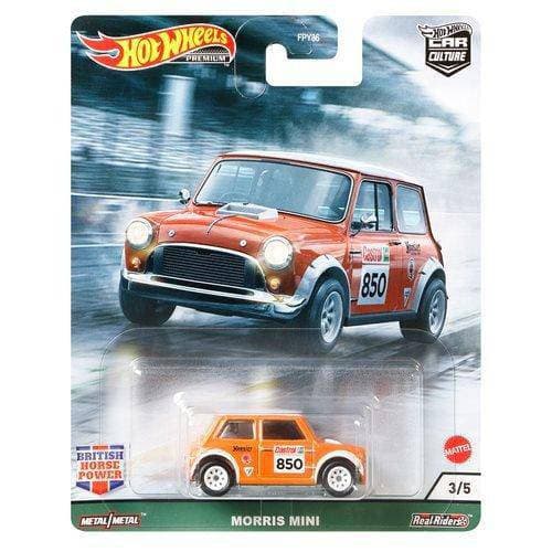 Hot Wheels Car Culture British Cars 1:64 Scale for Collectors & Kids