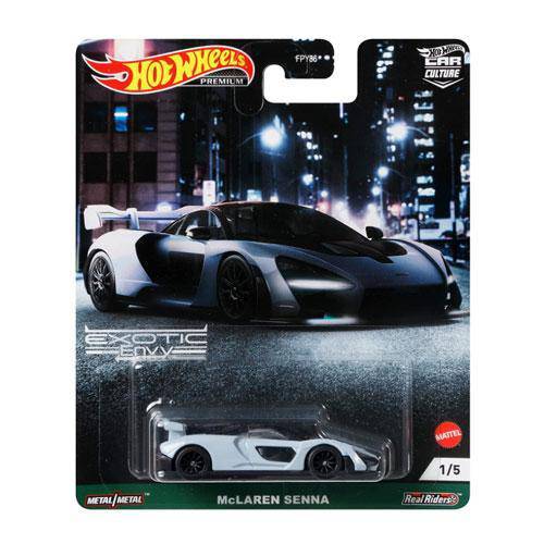 Hot Wheels Car Culture Exotics 1:64 Scale Collectible Cars for Kids & Fans