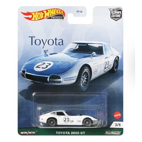 Hot Wheels Car Culture Toyota 2000 GT Model for Kids & Collectors