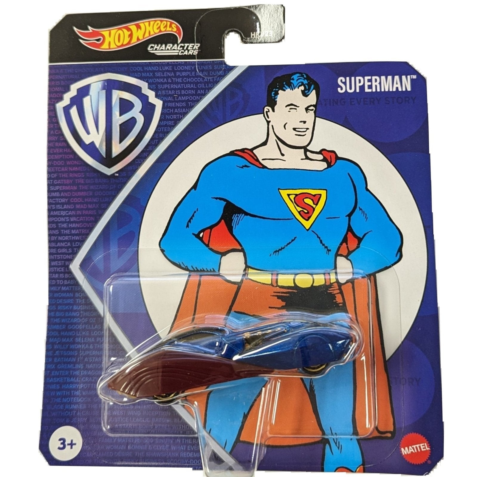 Hot Wheels Entertainment Character Car 2023 – Collectible Fun for Kids & Fans