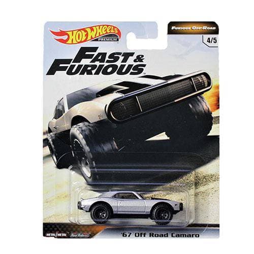 Hot Wheels Fast and Furious '67 Off Road Camaro Toy for Kids