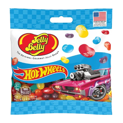 Hot Wheels Jelly Beans 2.8 oz Grab & Go Bag
