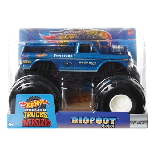 Hot Wheels Monster Trucks 1:24 Scale Die-Cast Vehicle for Kids 2024