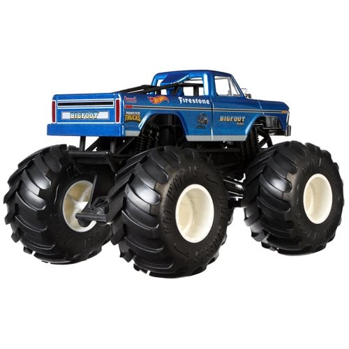Hot Wheels Monster Trucks 1:24 Scale Die-Cast Vehicle for Kids 2024