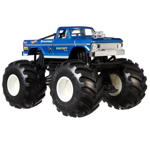 Hot Wheels Monster Trucks 1:24 Scale Die-Cast Vehicle for Kids 2024
