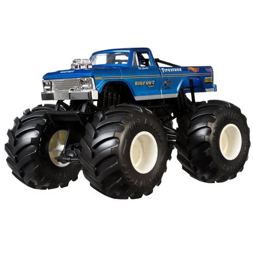 Hot Wheels Monster Trucks 1:24 Scale Die-Cast Vehicle for Kids 2024