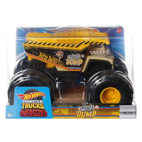 Hot Wheels Monster Trucks 1:24 Scale Die-Cast Vehicle for Kids 2024