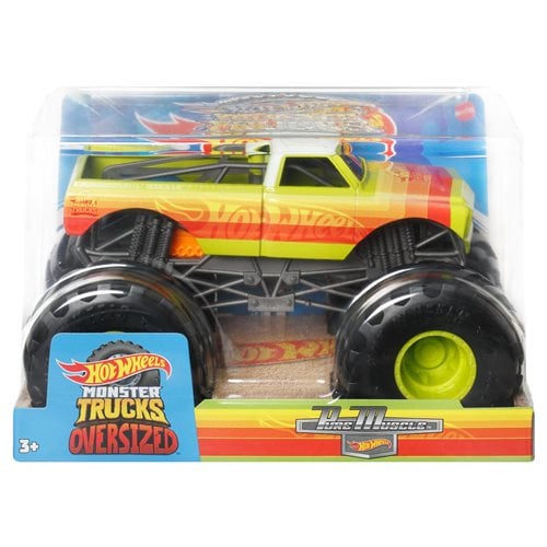 Hot Wheels Monster Trucks 1:24 Scale Die-Cast Vehicle for Kids 2024