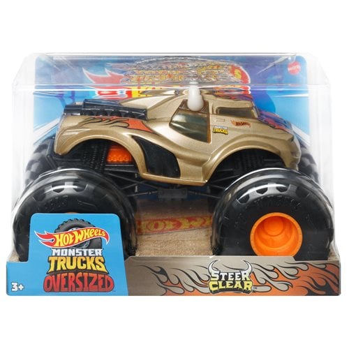 Hot Wheels Monster Trucks 1:24 Scale Die-Cast Vehicle for Kids 2024