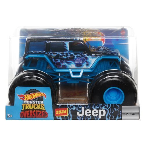 Hot Wheels Monster Trucks 1:24 Scale Die-Cast Vehicle for Kids 2024