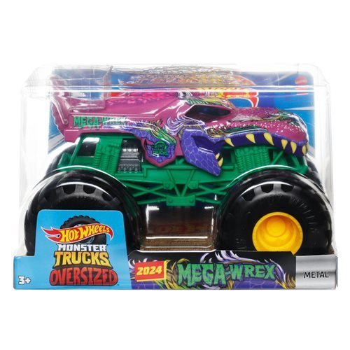 Hot Wheels Monster Trucks 1:24 Scale Die-Cast Vehicle for Kids 2024