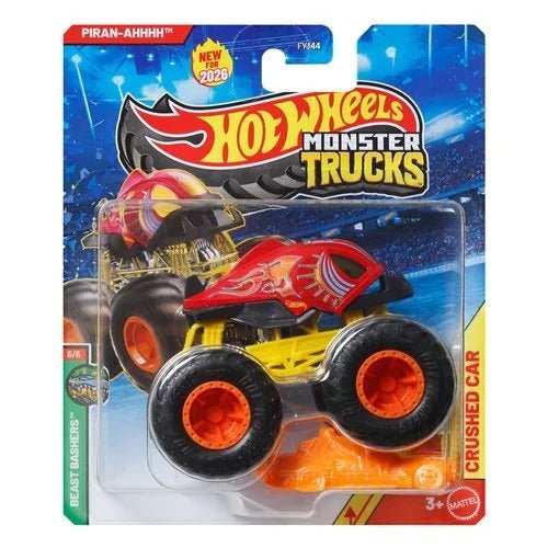 Hot Wheels Monster Trucks 1:64 Scale Vehicle 2026 for Kids Fun