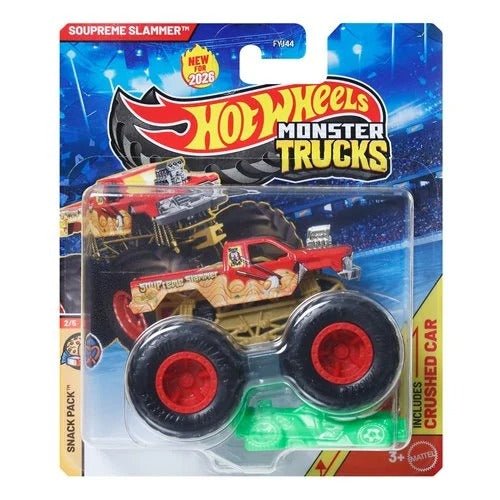 Hot Wheels Monster Trucks 1:64 Scale Vehicle 2026 for Kids Fun