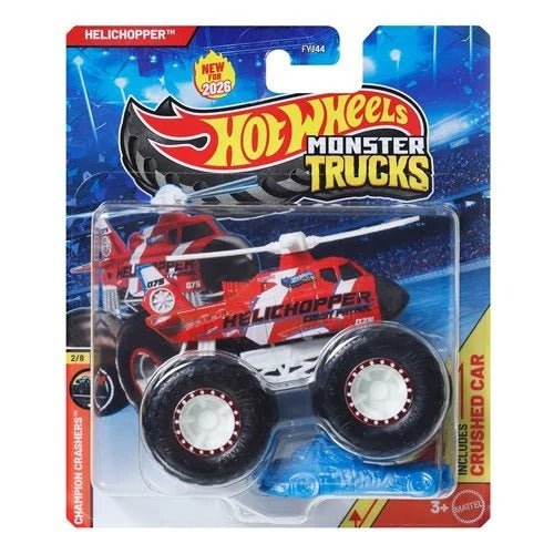 Hot Wheels Monster Trucks 1:64 Scale Vehicle 2026 for Kids Fun